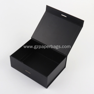 Custom Black Box with Magnetic Closure for Gifts